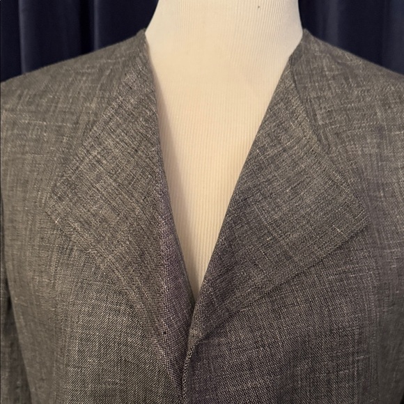 Lafayette 148 New York Charcoal Blazer - Picture 4 of 4
